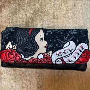 Loungefly & Disney Snow White Wallet with Tattoo Flash Design